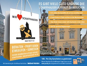 Februar Inseratekampagne 2020 SHN Pro City Schaffhausen
