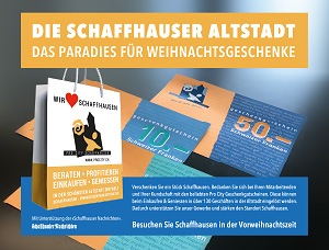 November Inseratekampagne 2020 SHN Pro City Schaffhausen