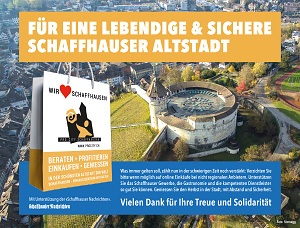Oktober Inseratekampagne 2020 SHN Pro City Schaffhausen