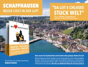 Juli Inseratekampagne 2021 SHN Pro City Schaffhausen
