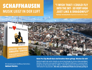 Februar Inseratekampagne 2022 SHN Pro City Schaffhausen