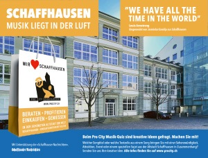 März Inseratekampagne 2022 SHN Pro City Schaffhausen